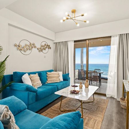 Apartamento Lazuli Sea View Beachfront Ap 254 Lárnaca Exterior foto