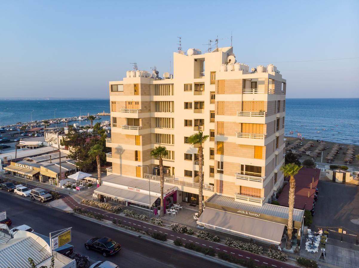 Apartamento Lazuli Sea View Beachfront Ap 254 Lárnaca Exterior foto